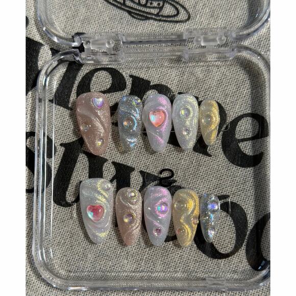 Nailcissist Fairy Floss Jelly Press-On Nails • Small • Limited Edition - Picture 6 of 10